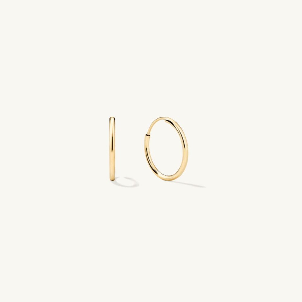 Mejuri Small Hoop Earrings
